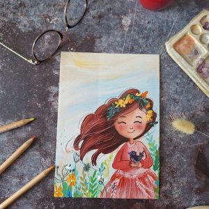 Illustration "Un souffle de printemps"