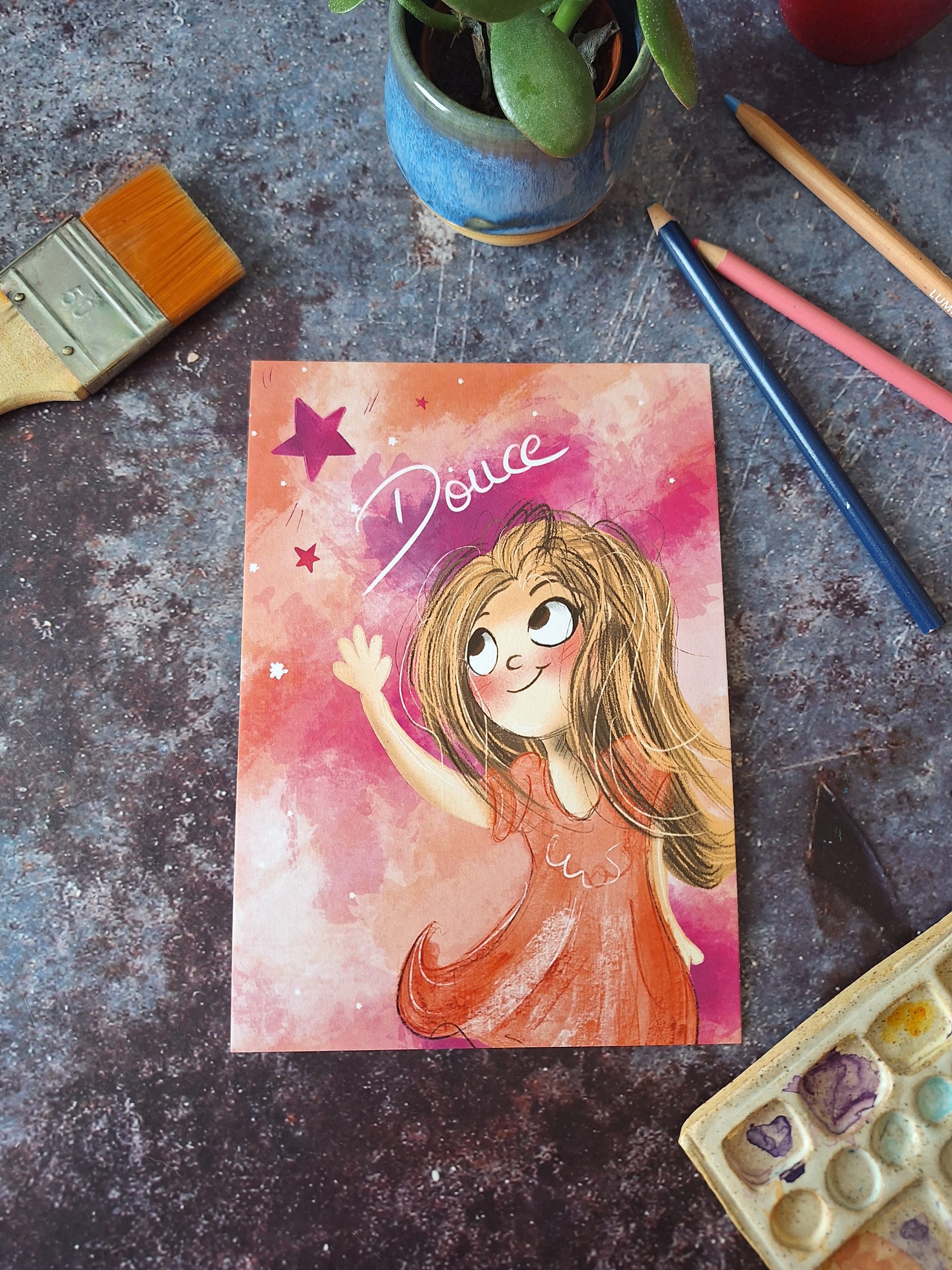 Tirage d'art "Douce"