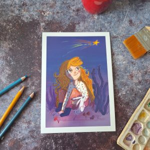 Illustration "Sous les étoiles"