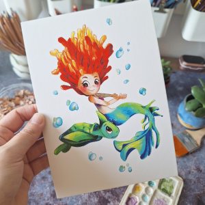 Illustration "Une amitié sous l’océan"