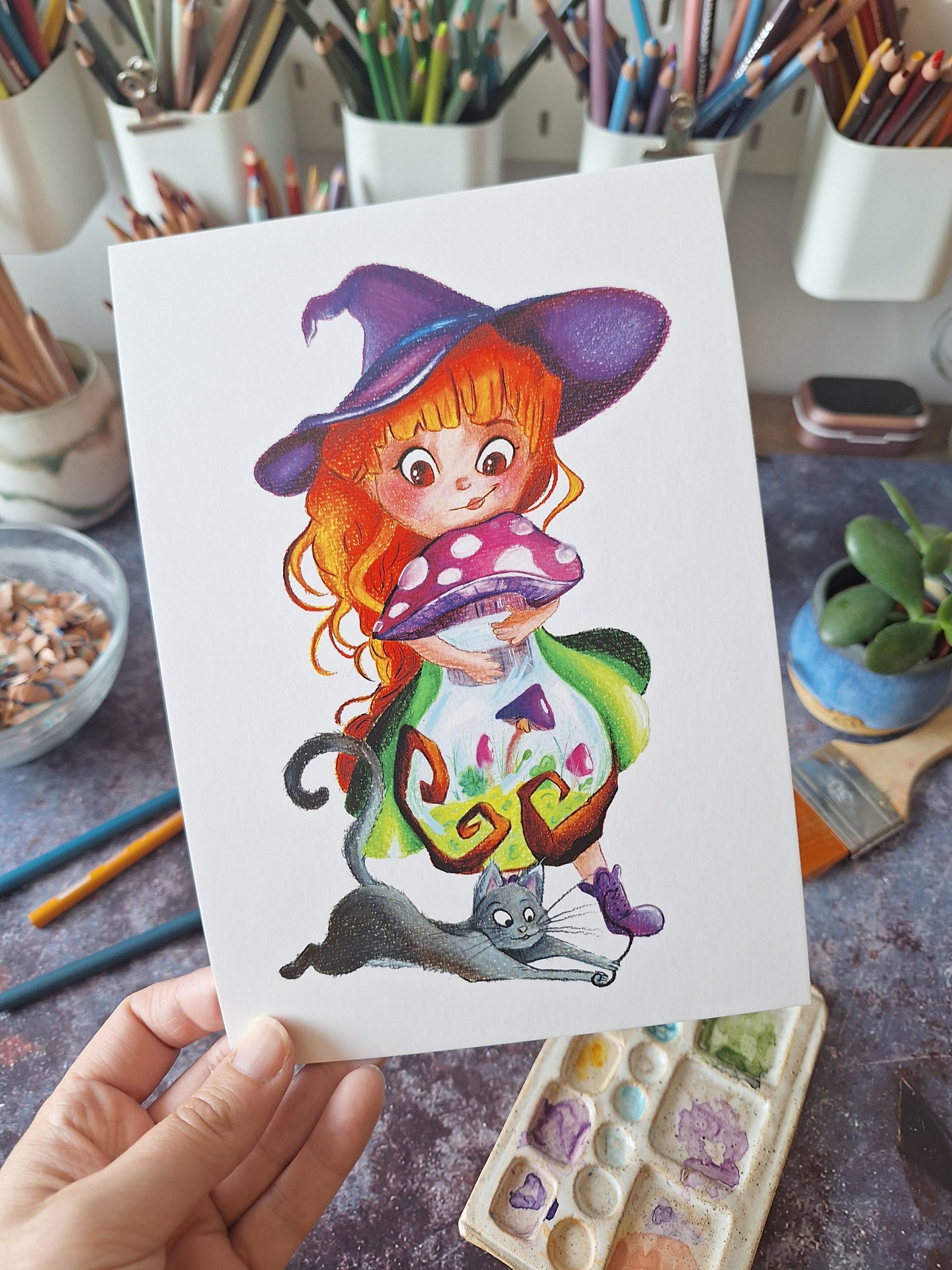 Illustration sorcière