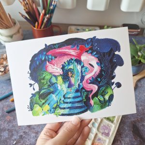 Illustration "Le gardien des secrets"