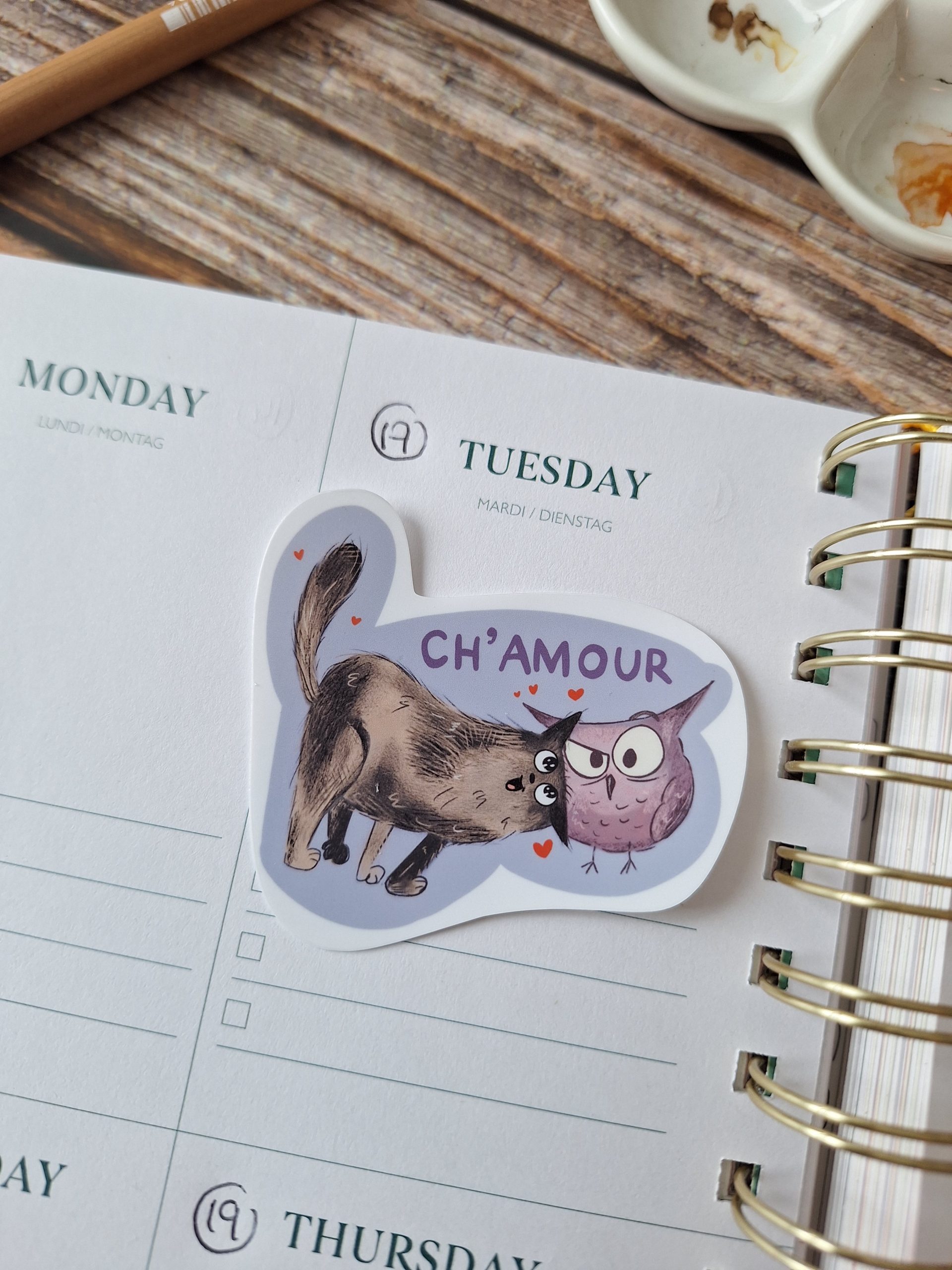 sticker ch'amour