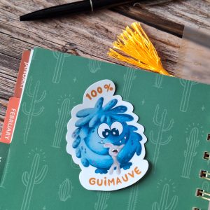 Sticker “100 % Guimauve