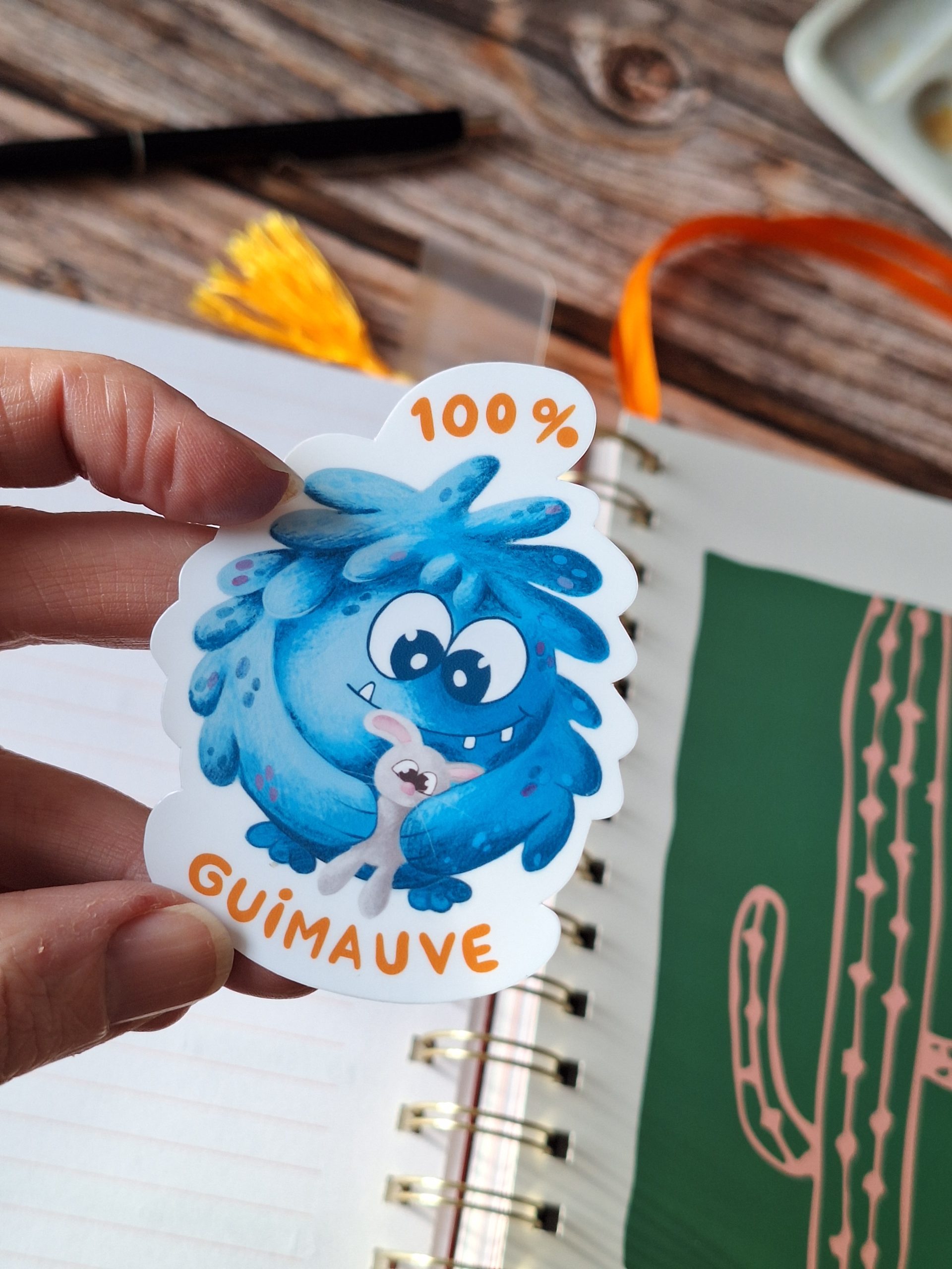 100% guimauve sticker